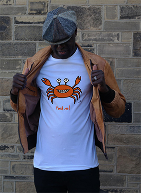 Anna Brewin Mr Crabby T-Shirt Design